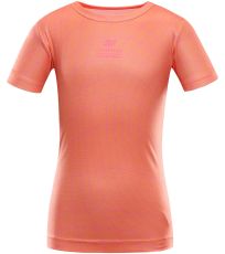 Dětské funkční triko BASIKO ALPINE PRO neon pomeranč