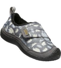 Dětská volnočasová obuv HOWSER LOW WRAP KEEN steel grey/star white