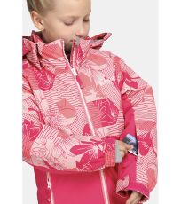 Dívčí lyžařská bunda SAMARA-JG KILPI Růžová