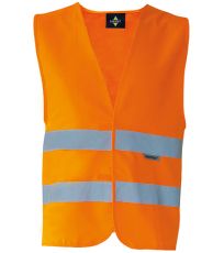 Reflexní vesta z bavlny Goeppingen Korntex Signal Orange