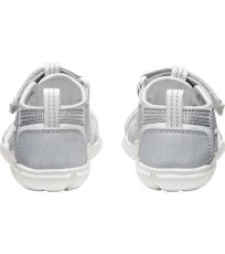Dětské hybridní sandály SEACAMP II CNX CHILDREN KEEN silver/star white