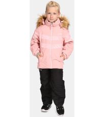 Dívčí lyžařská bunda DALILA-JG KILPI Světle růžová