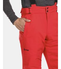 Pánské lyžařské kalhoty MIMAS-M KILPI Červená