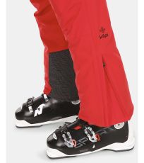 Pánské lyžařské kalhoty MIMAS-M KILPI Červená