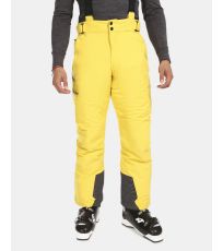 Pánské lyžařské kalhoty MIMAS-M KILPI Žlutá