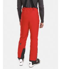 Pánské lyžařské kalhoty - větší velikosti METHONE-M KILPI Červená