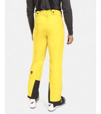 Pánské lyžařské kalhoty - větší velikosti METHONE-M KILPI Žlutá