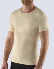 Pánské tričko s krátkým rukávem 58009P GINA tělová