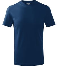 Dětské triko Basic Malfini půlnoční modrá