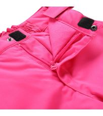 Dětské lyžařské kalhoty s PTX membránou OSAGO ALPINE PRO pink glo