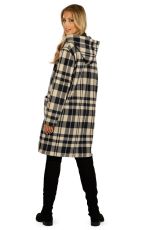 Dámský fleecový kabát s kapucí 7D080 LITEX 