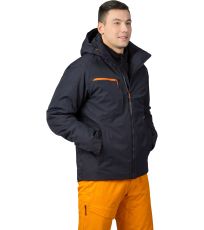 Pánská lyžařská bunda KELTON HANNAH Anthracite (orange)