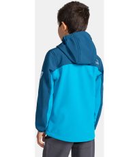 Chlapecká softshellová bunda RAVIO-J KILPI Modrá