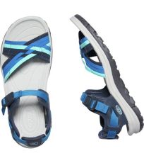 Dámské sandály TERRADORA II STRAPPY OPEN TOE WOMEN KEEN navy/mykonos blue