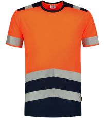 Tričko unisex T-Shirt High Vis Bicolor Tricorp fluorescenční oranžová