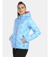 Dámská péřová bunda - větší velikosti ALBERTA-W KILPI Modrá