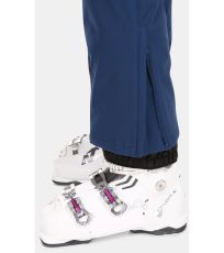 Dámské lyžařské kalhoty - větší velikosti ELARE-W KILPI Tmavě modrá