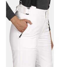 Dámské lyžařské kalhoty - větší velikosti ELARE-W KILPI Bílá