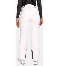 Dámské lyžařské kalhoty - větší velikosti ELARE-W KILPI Bílá