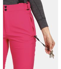 Dámské softshellové lyžařské kalhoty - větší velikosti RHEA-W KILPI Růžová