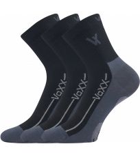 Unisex sportovní ponožky - 3 páry Barefootan Voxx černá