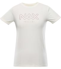 Dámské bavlněné triko EMIRA NAX krémová