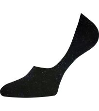 Dámské extra nízké třpytivé ponožky - 2 páry Virgit Lonka černá