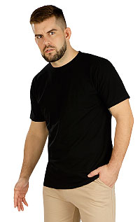 Pánské triko s krátkým rukávem 9D073 LITEX černá