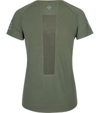 Dámské funkční tričko LIMED-W KILPI Khaki