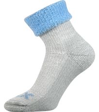 Dámské froté ponožky Quanta Voxx světle modrá