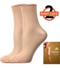 Silonové ponožky - 6x2 páry NYLON 20 DEN Lady B