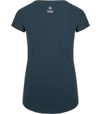 Dámské bavlněné tričko TOFFEES-W KILPI Tmavě modrá