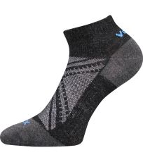 Unisex sportovní ponožky - 3 páry Rex 15 Voxx černá