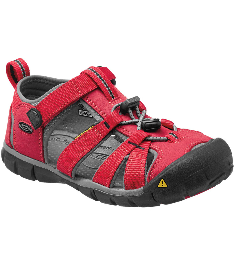 Keen Seacamp Ii Cnx Jr Dětské sandály KEN12011033 racing red/gargoyle 3(36)