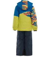 Dětský lyžařský set (2ks) AILINO ALPINE PRO cobalt blue