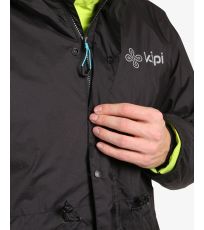 Unisex lyžařská pláštěnka TEAM RAINCOAT-U KILPI Černá