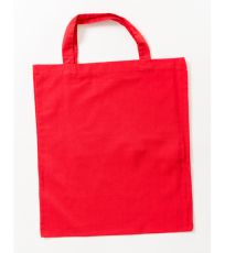 Bavlněná taška s krátkými uchy XT002 Printwear Red -ca. Pantone 032U-HKS 13-14