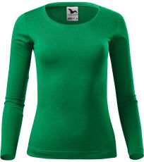 Dámské triko dlouhý rukáv Fit-t LS Malfini středně zelená