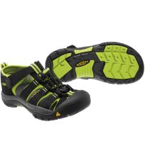 Dětské sandály Newport H2 K KEEN black/lime green