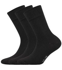Dětské ponožky - 3 páry Emko Boma černá