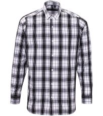 Pánská bavlněná košile s dlouhým rukávem PR254 Premier Workwear