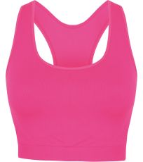 Dámský sportovní crop top SK235 SF Neon Pink