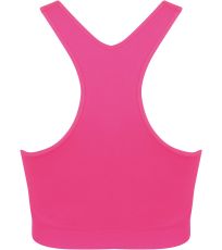 Dámský sportovní crop top SK235 SF Neon Pink