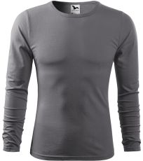 Pánské triko FIT-T Long Sleeve Malfini ocelová šedá