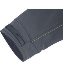 Pánská pracovní softshellová bunda SHELDON Cerva antracit/žlutá