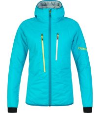 Dámská zateplená skialpová bunda GABBY HOODY HANNAH Scuba blue