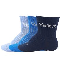 Kojenecké slabé ponožky - 3 páry Bambík Voxx mix kluk