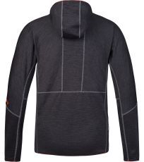 Pánská sportovní mikina NIRO HOODY HANNAH anthracite mel