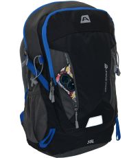 Outdoorový batoh s pláštěnkou 35L SEDE ALPINE PRO černá