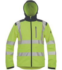 Softshellová bunda HI-VIS KNOXFIELD HVPS Cerva žlutá